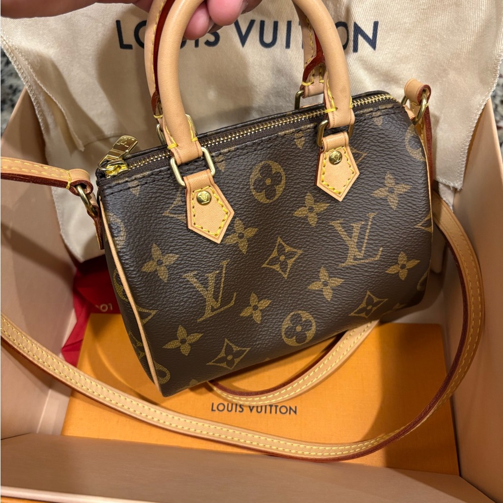 Louis Vuitton Brown Monogram Handbag
